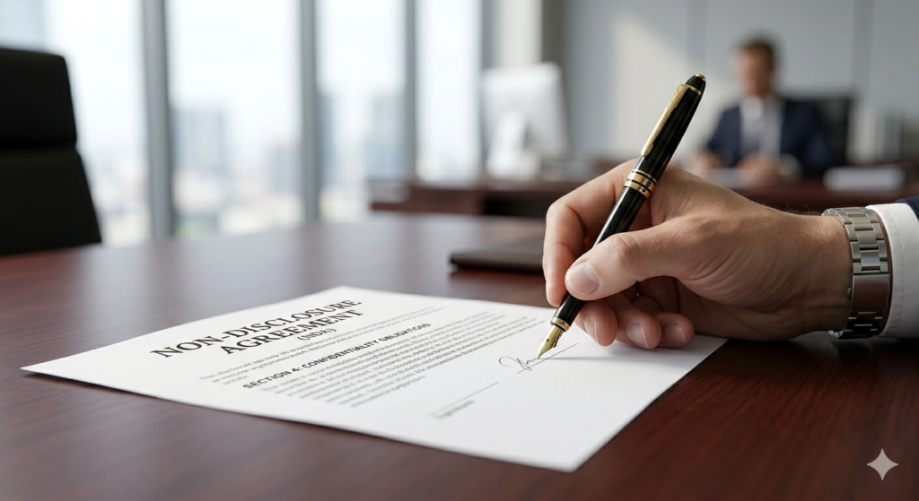 Startup Non-Disclosure Agreement (NDA)  ready for signing